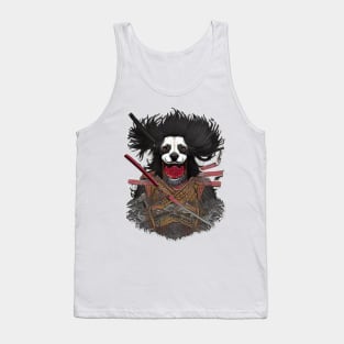 samurai  dog art work Tank Top